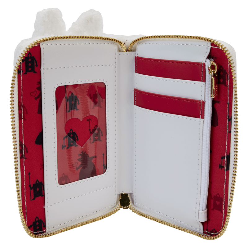 LOUWDWA2899 Alice in Wonderland (1951) - White Rabbit Cosplay Zip Around Wallet - Loungefly - Titan Pop Culture