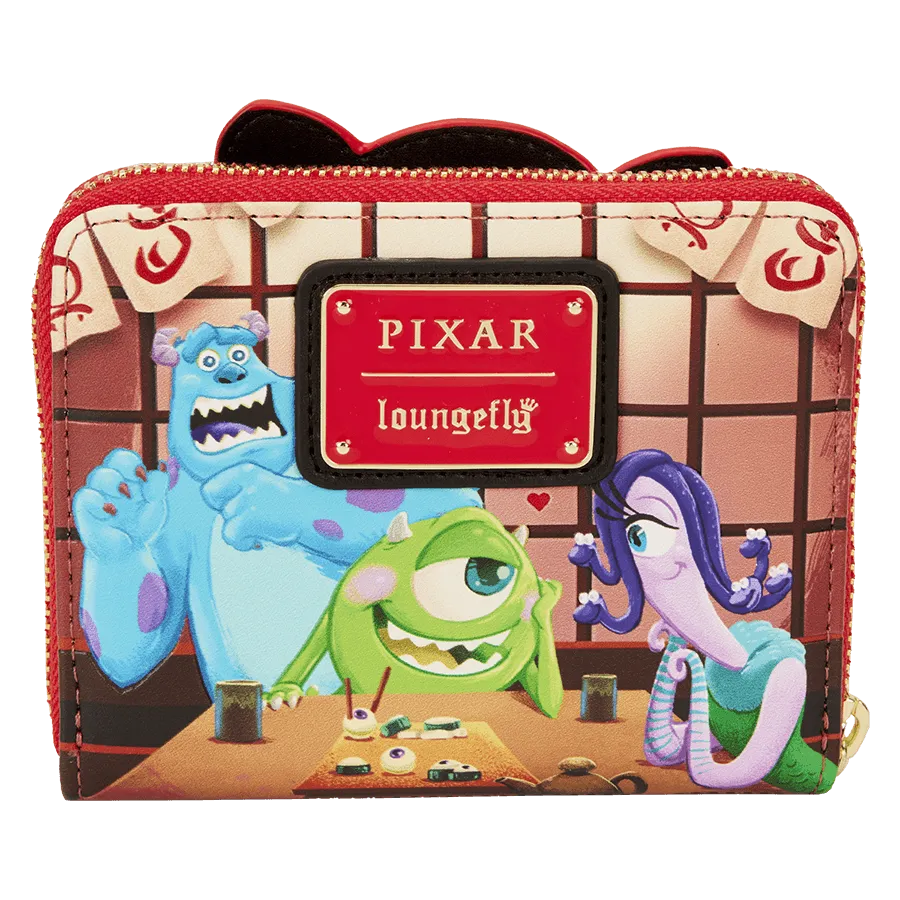 LOUWDWA2914 Monsters Inc - Boo Takeout Zip Around Wallet - Loungefly - Titan Pop Culture