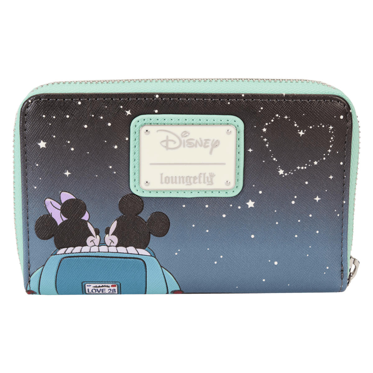 LOUWDWA2932 Disney - Mickey & Minnie Date Drive-In Zip Wallet - Loungefly - Titan Pop Culture