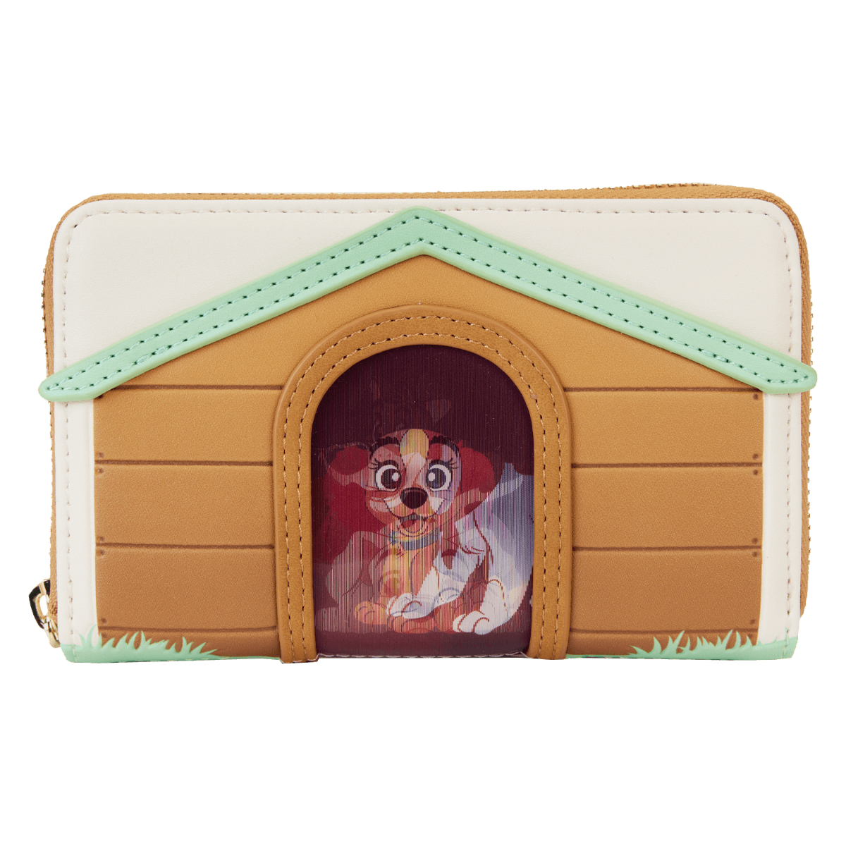 LOUWDWA2937 Disney - I Heart Disney Dogs Lenticular Zip Wallet - Loungefly - Titan Pop Culture