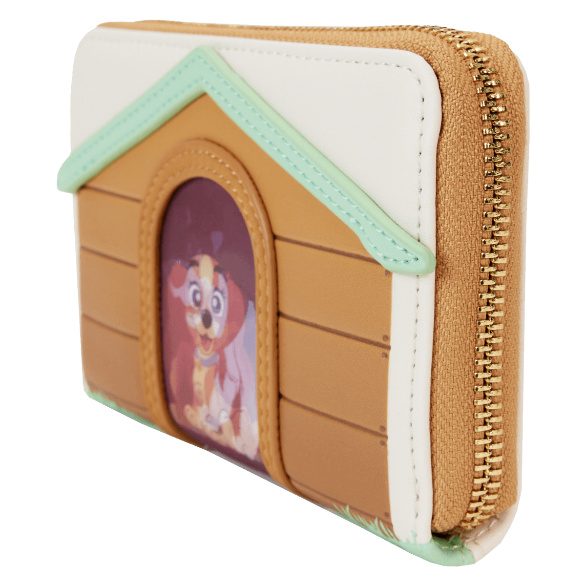 LOUWDWA2937 Disney - I Heart Disney Dogs Lenticular Zip Wallet - Loungefly - Titan Pop Culture