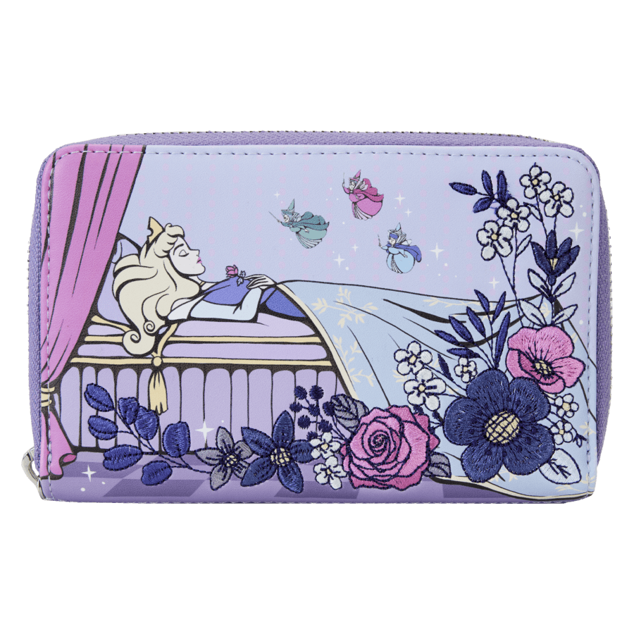 LOUWDWA2971 Sleeping Beauty - 65th Anniversary Zip Around Wallet - Loungefly - Titan Pop Culture