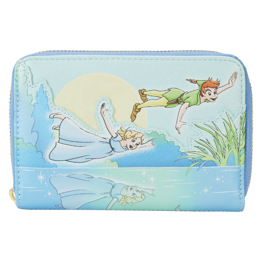 LOUWDWA2972 Peter Pan (1953) - "You Can Fly" Glow Zip Wallet - Loungefly - Titan Pop Culture