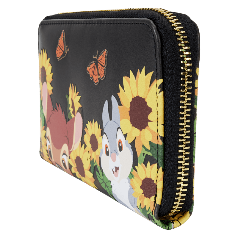 LOUWDWA3012 Bambi (1942) - Sunflower Friends Zip Around Wallet - Loungefly - Titan Pop Culture