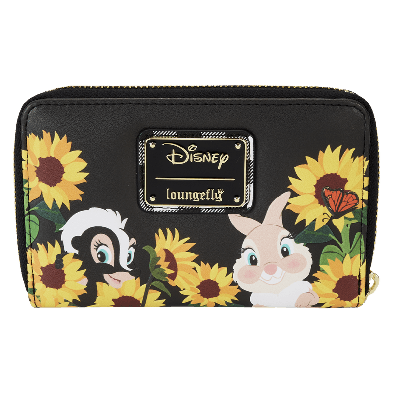 LOUWDWA3012 Bambi (1942) - Sunflower Friends Zip Around Wallet - Loungefly - Titan Pop Culture