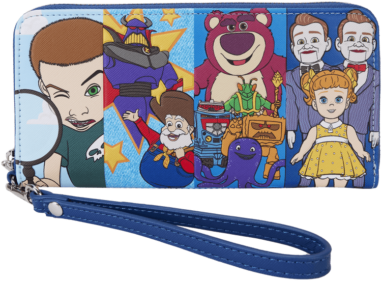 LOUWDWA3013 Toy Story - Villains Zip Around Wristlet Wallet - Loungefly - Titan Pop Culture