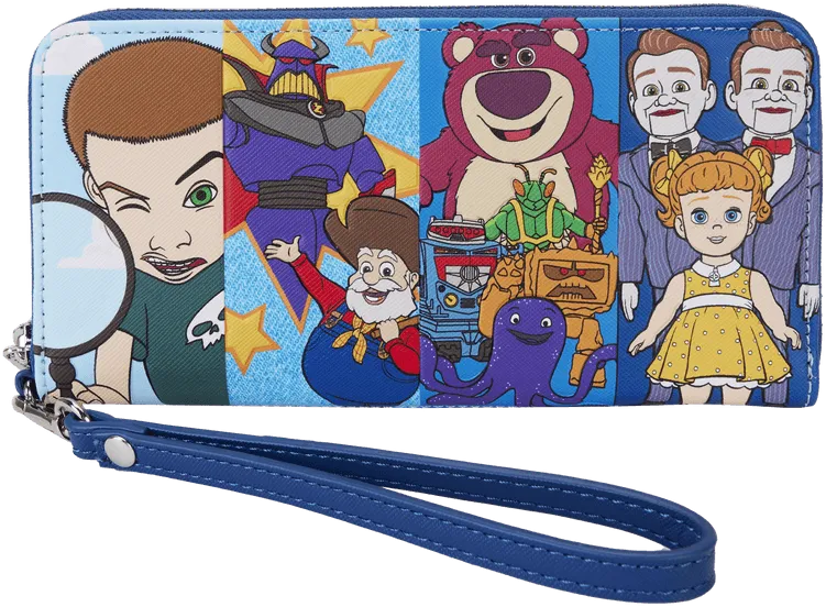 LOUWDWA3013 Toy Story - Villains Zip Around Wristlet Wallet - Loungefly - Titan Pop Culture