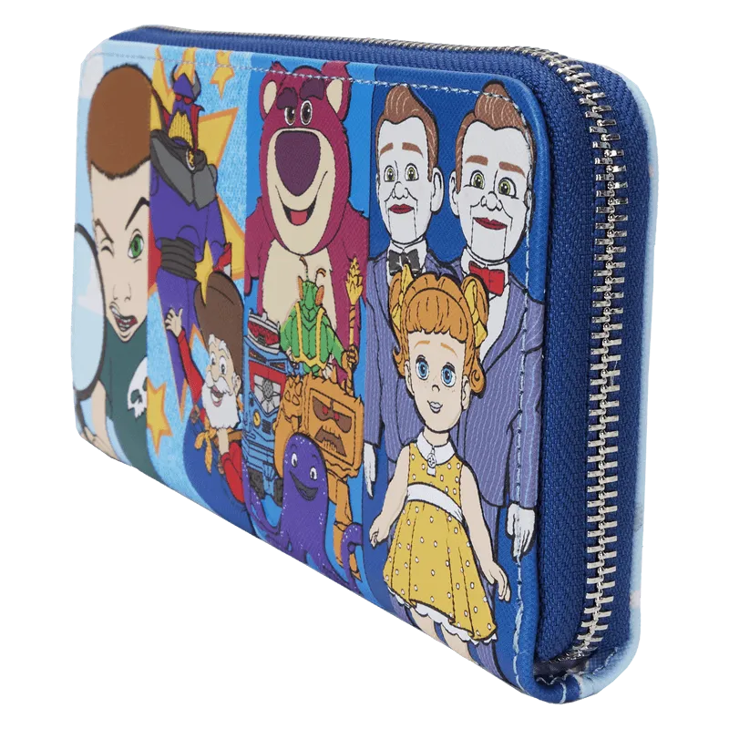 LOUWDWA3013 Toy Story - Villains Zip Around Wristlet Wallet - Loungefly - Titan Pop Culture