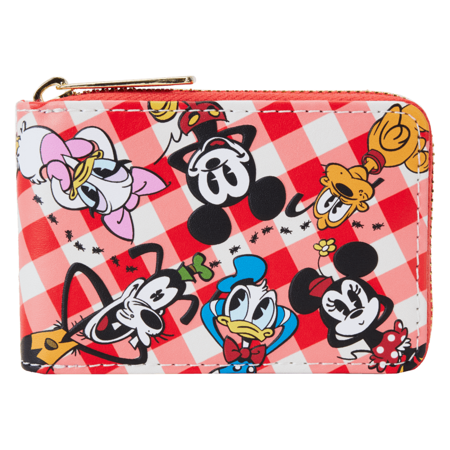 LOUWDWA3051 Mickey & Friends - Picnic Accordion Wallet - Loungefly - Titan Pop Culture