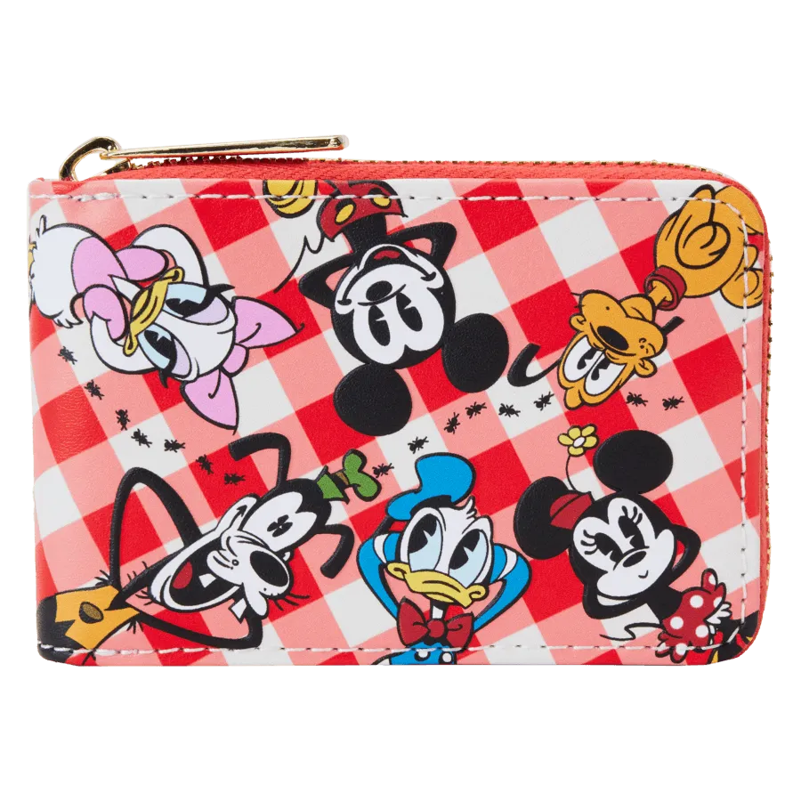 LOUWDWA3051 Mickey & Friends - Picnic Accordion Wallet - Loungefly - Titan Pop Culture