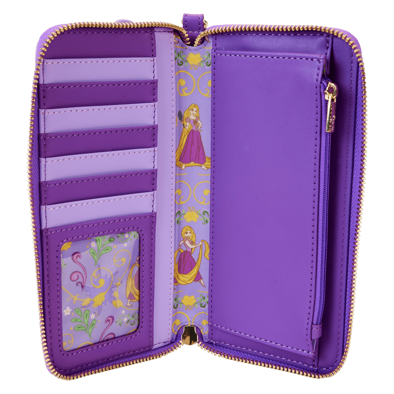 LOUWDWA3087 Disney Princess - Rapunzel Lenticular Wristlet Wallet - Loungefly - Titan Pop Culture