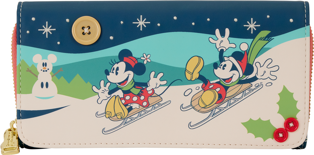 Disney – Mickey & Minnie Holiday Flap Wallet