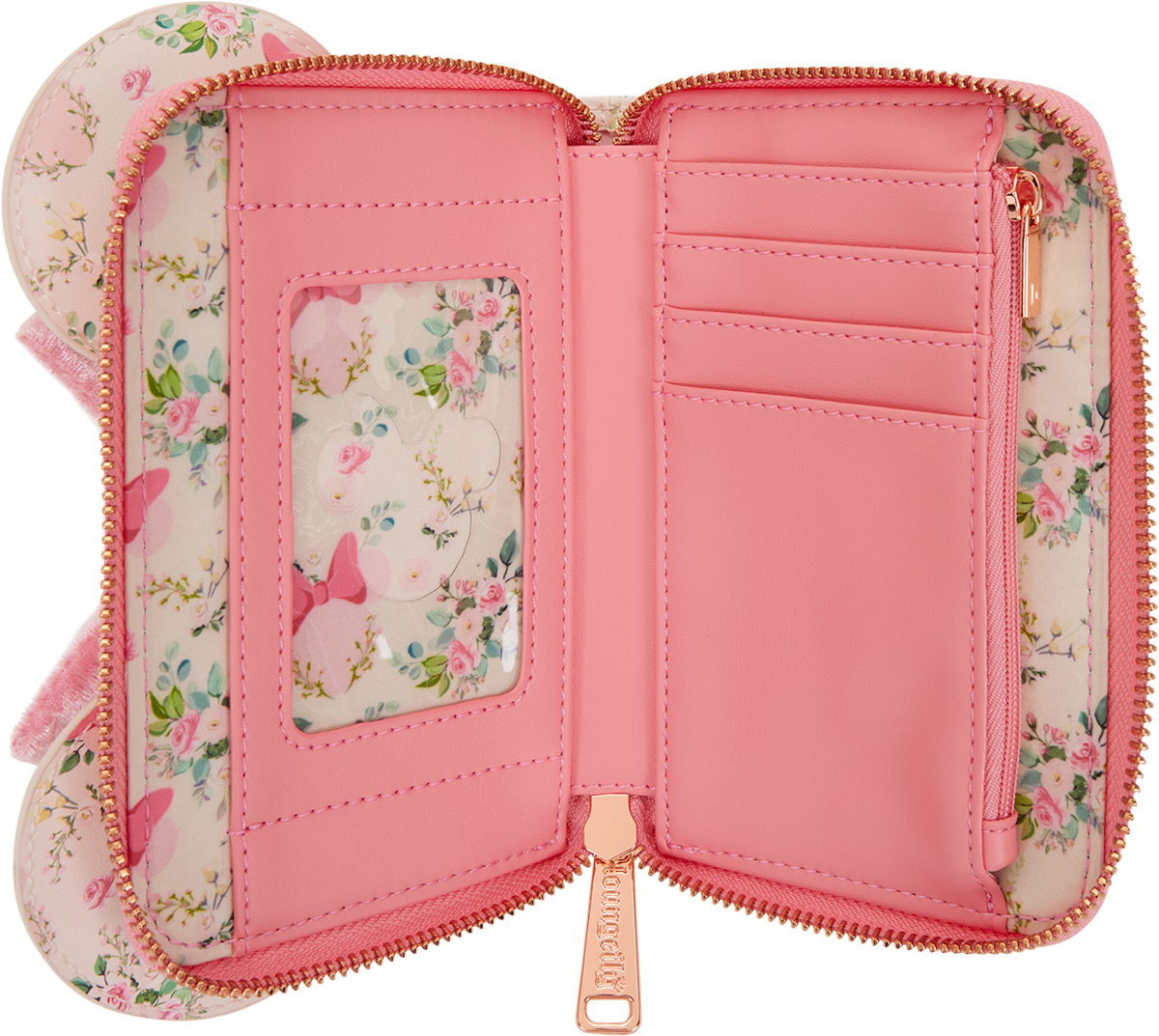 Disney – Cartera Minnie Mouse Floral con cremallera integral