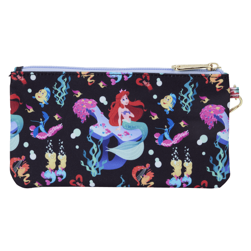 LOUWDWC0062 The Little Mermaid (1989) 35th Anniversary - Life Is The Bubbles Nylon Purse - Loungefly - Titan Pop Culture