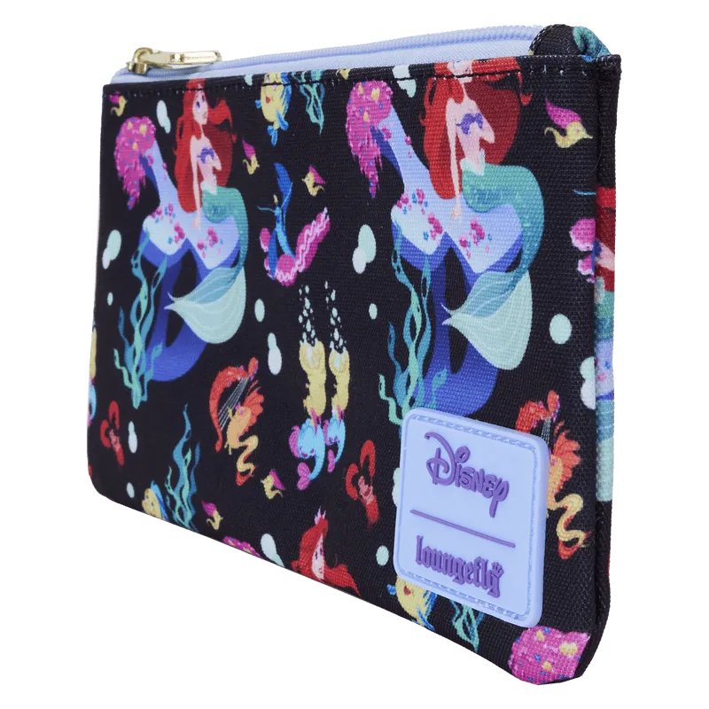 LOUWDWC0062 The Little Mermaid (1989) 35th Anniversary - Life Is The Bubbles Nylon Purse - Loungefly - Titan Pop Culture