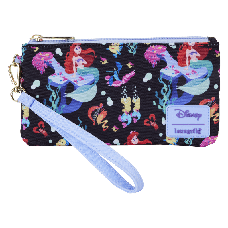 LOUWDWC0062 The Little Mermaid (1989) 35th Anniversary - Life Is The Bubbles Nylon Purse - Loungefly - Titan Pop Culture