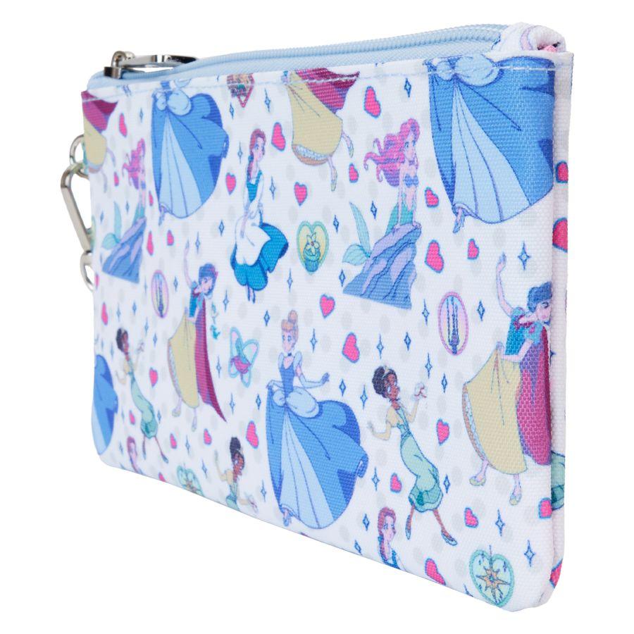 LOUWDWC0063 Disney Princess - Manga Style Nylon Wristlet Wallet - Loungefly - Titan Pop Culture