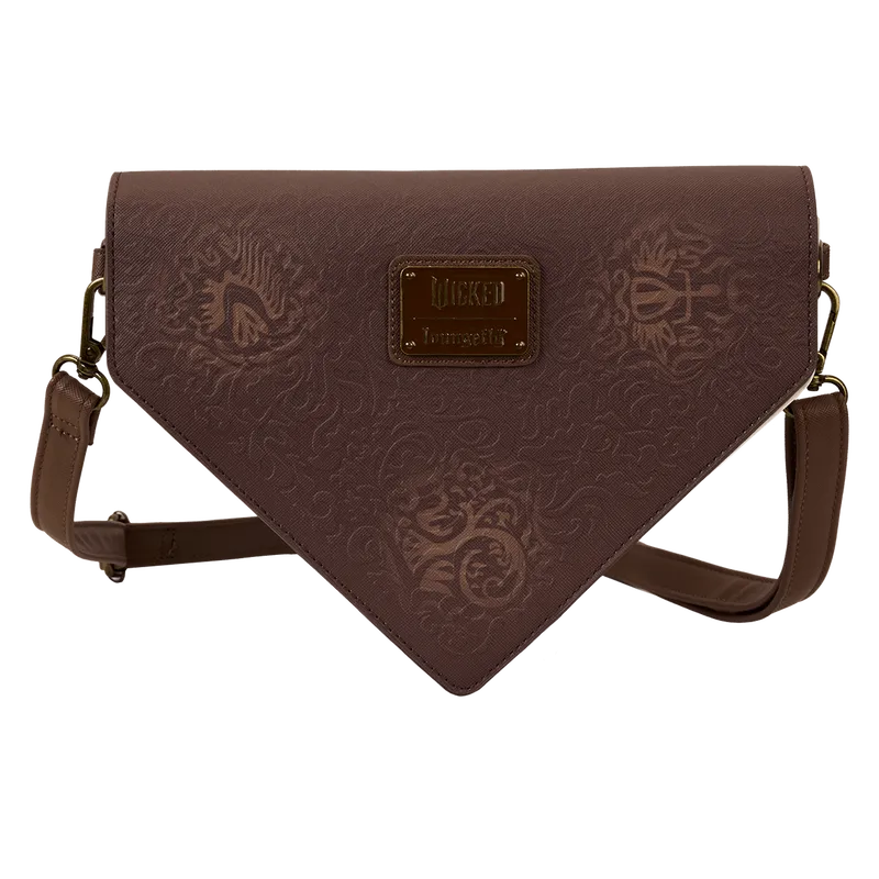 LOUWITB0002 Wicked (2024) - Elphaba Grimmerie Book Crossbody Bag - Loungefly - Titan Pop Culture