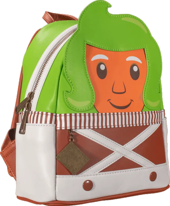 LOUWWOBK0002 Willy Wonka and the Chocolate Factory - Oompa Loompa Mini Backpack - Loungefly - Titan Pop Culture