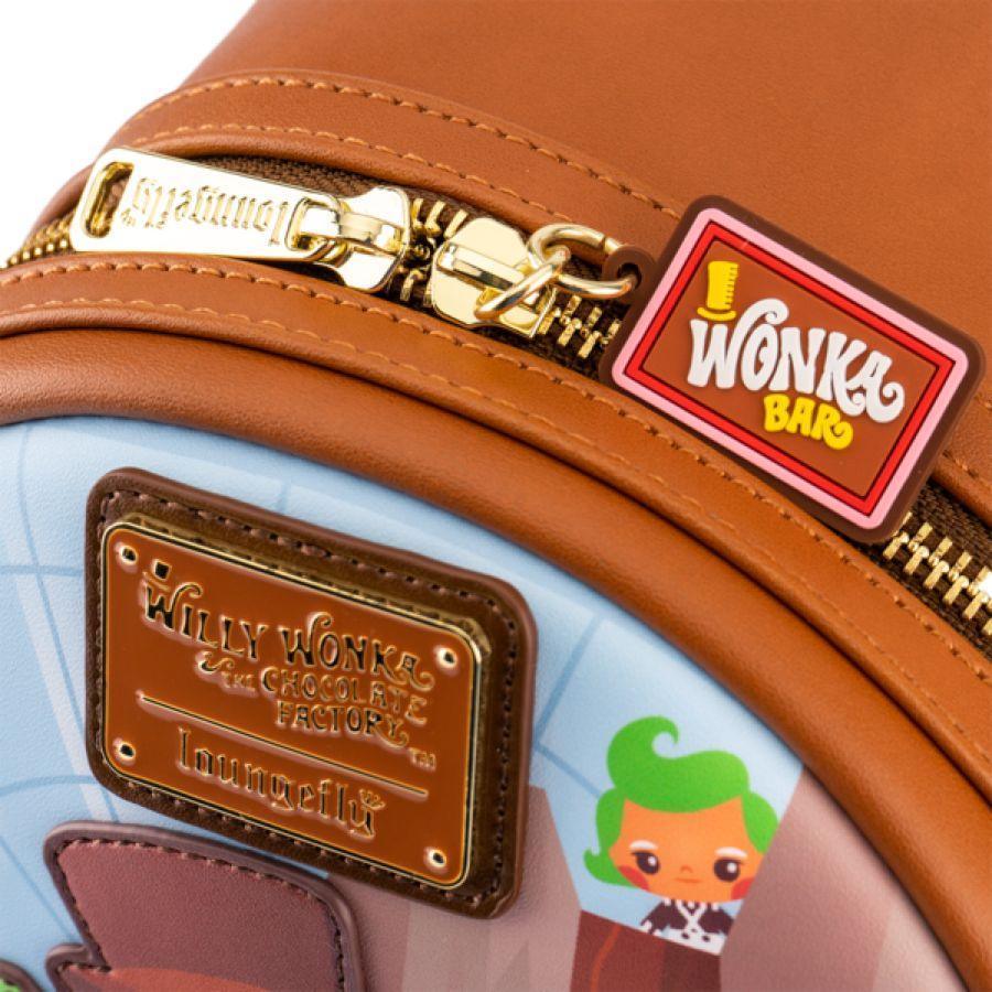 LOUWWOBK0003 Willy Wonka and the Chocolate Factory - 50th ANNIV Mini Backpack - Loungefly - Titan Pop Culture