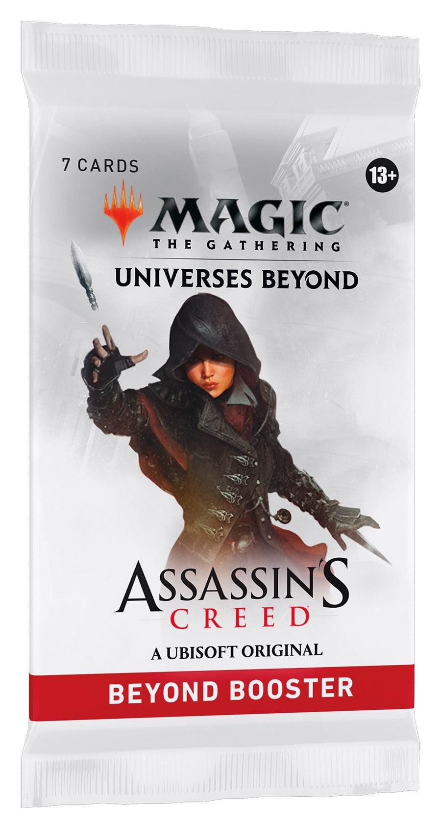 VR-117067 Magic the Gathering Assassins Creed Beyond Boosters (24 Boosters Per Display) - Wizards of the Coast - Titan Pop Culture