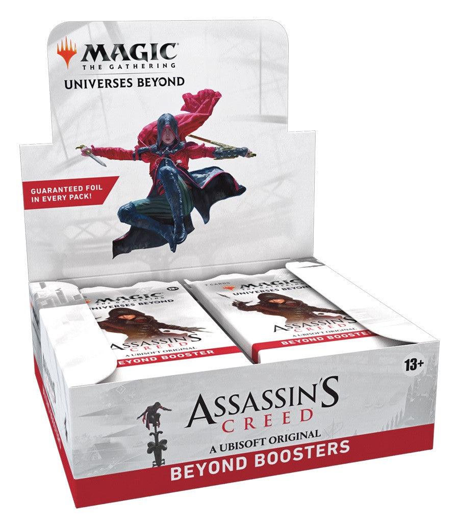 VR-117067 Magic the Gathering Assassins Creed Beyond Boosters (24 Boosters Per Display) - Wizards of the Coast - Titan Pop Culture