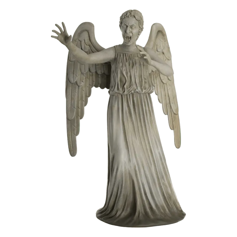 MASMSCUK042-ZO Doctorr Who - Weeping Angel Mega Figurine - Master Replicas - Titan Pop Culture