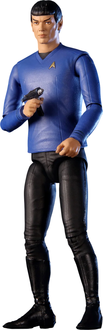 Star Trek: Nuevos Mundos Extraños - Figura de Spock de 4.5"