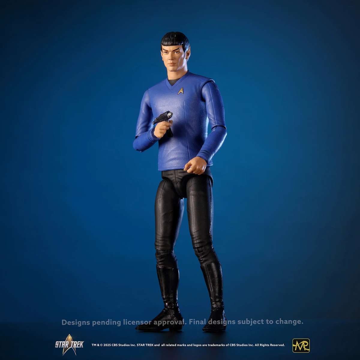 Star Trek: Nuevos Mundos Extraños - Figura de Spock de 4.5"