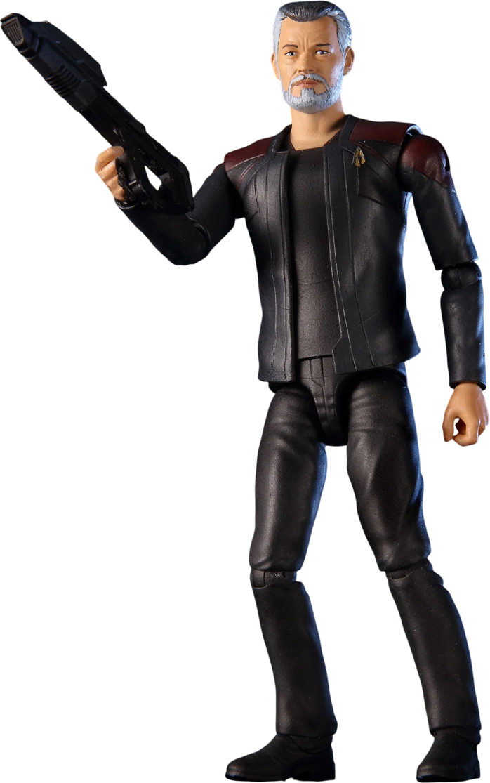Star Trek: Picard - Figura de 4.5" del Capitán Riker (Temporada 3)