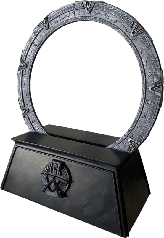 MASSTGHS004-ZO Stargate SG-1 - Alpha Gate with Base Replica - Master Replicas - Titan Pop Culture