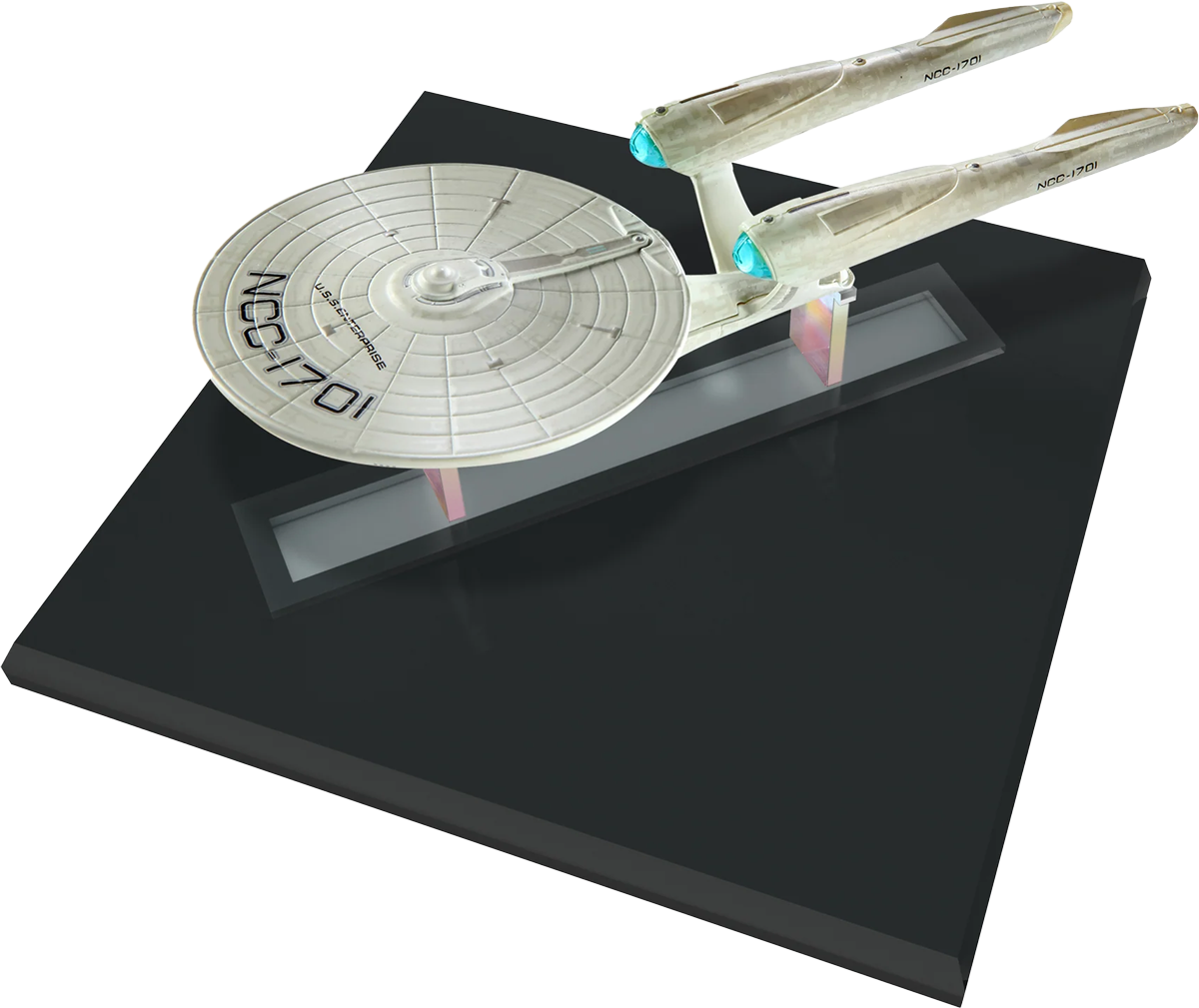 Star Trek (2009) - USS Enterprise NCC-1701 (Cronología Kelvin) Barco de fundición a presión y libro