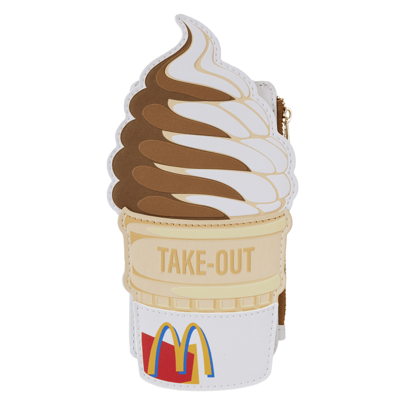 LOUMCDWA0005 McDonalds - Soft Serve Ice Cream Cone Cardholder - Loungefly - Titan Pop Culture