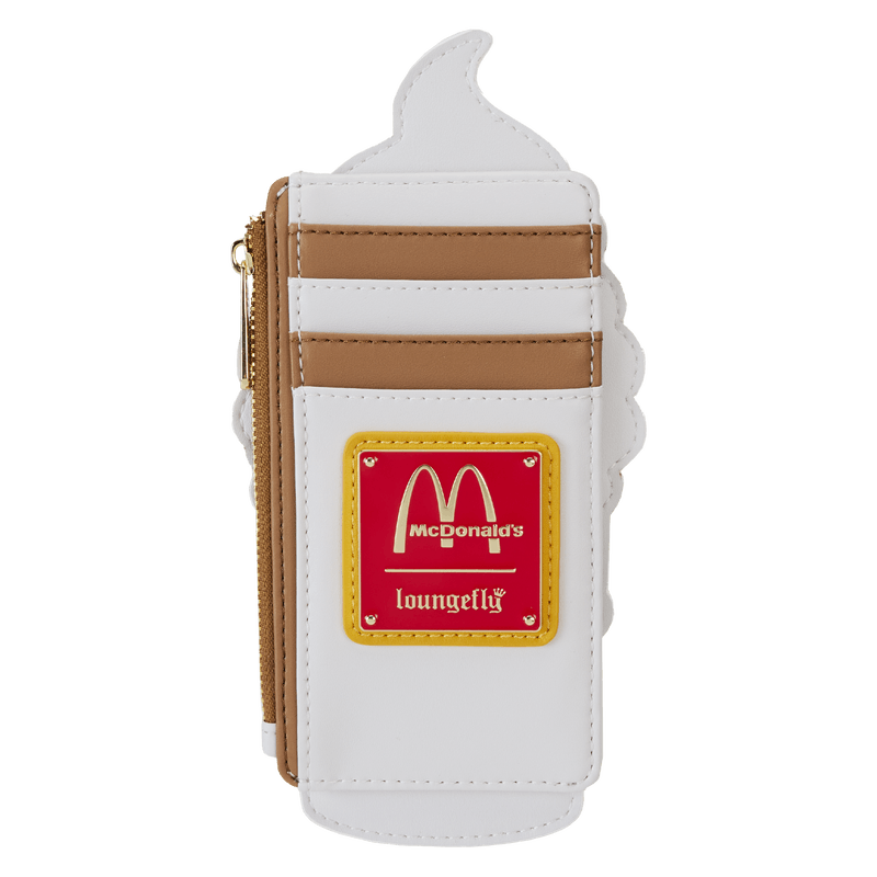 LOUMCDWA0005 McDonalds - Soft Serve Ice Cream Cone Cardholder - Loungefly - Titan Pop Culture