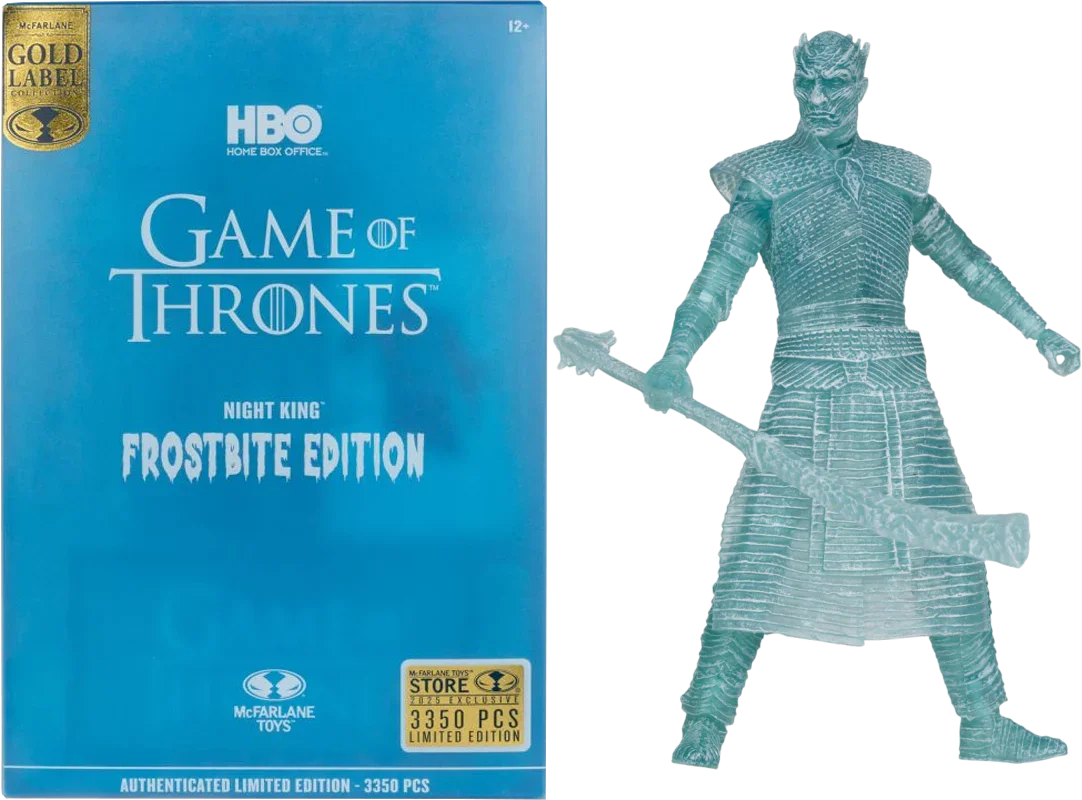 Game Of Thrones - Night King Frostbite Edition Gold Label Figure