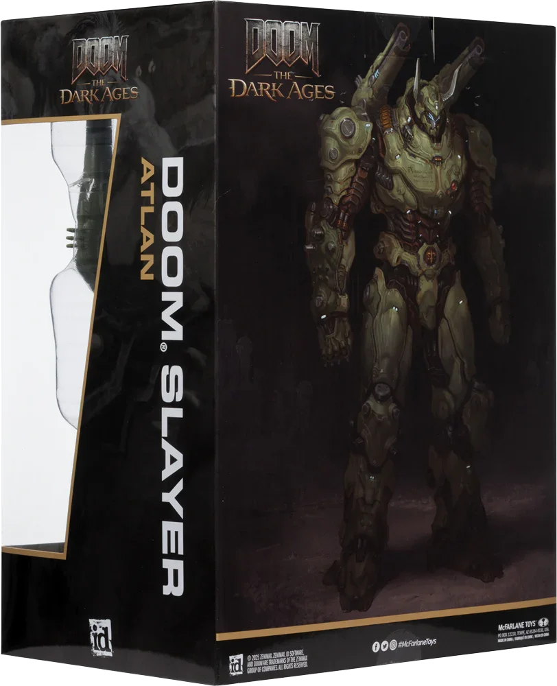 Doom: La Edad Oscura - Figura de acción de Doom Slayer Mech Suit de 30 cm