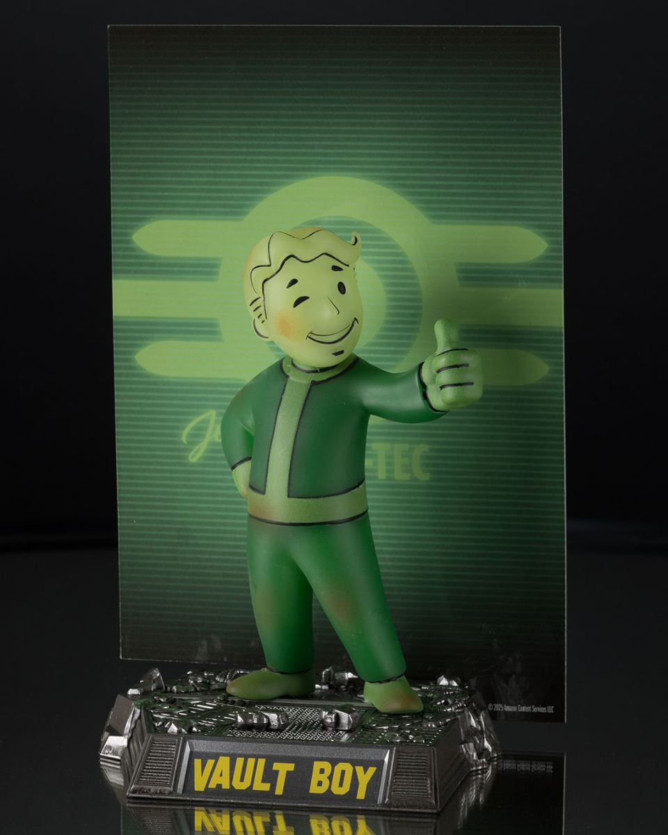 MCF14108 Fallout - Vault Boy (GW) Movie Maniacs 6" Gold Label Figure - McFarlane Toys - Titan Pop Culture