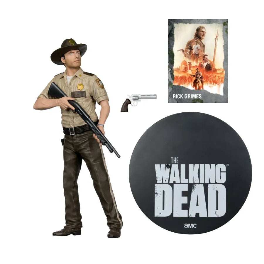 MCF14338 The Walking Dead - Rick Grimes (Season 1) 1:8 Scale Figure - McFarlane Toys - Titan Pop Culture