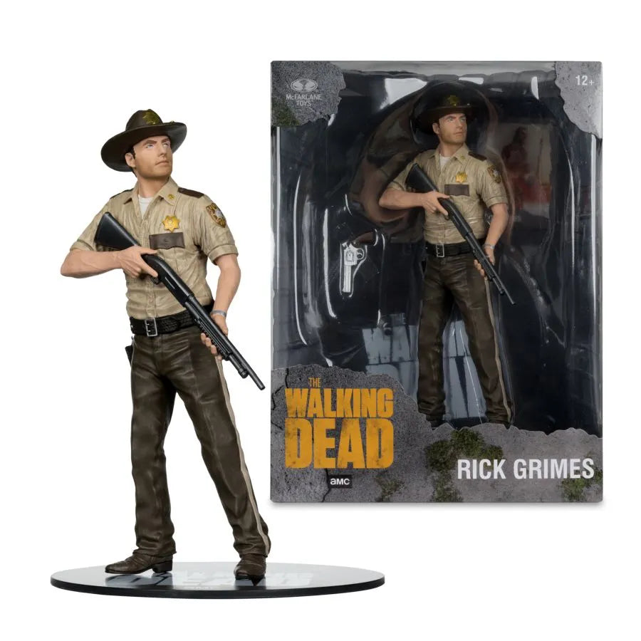 MCF14338 The Walking Dead - Rick Grimes (Season 1) 1:8 Scale Figure - McFarlane Toys - Titan Pop Culture