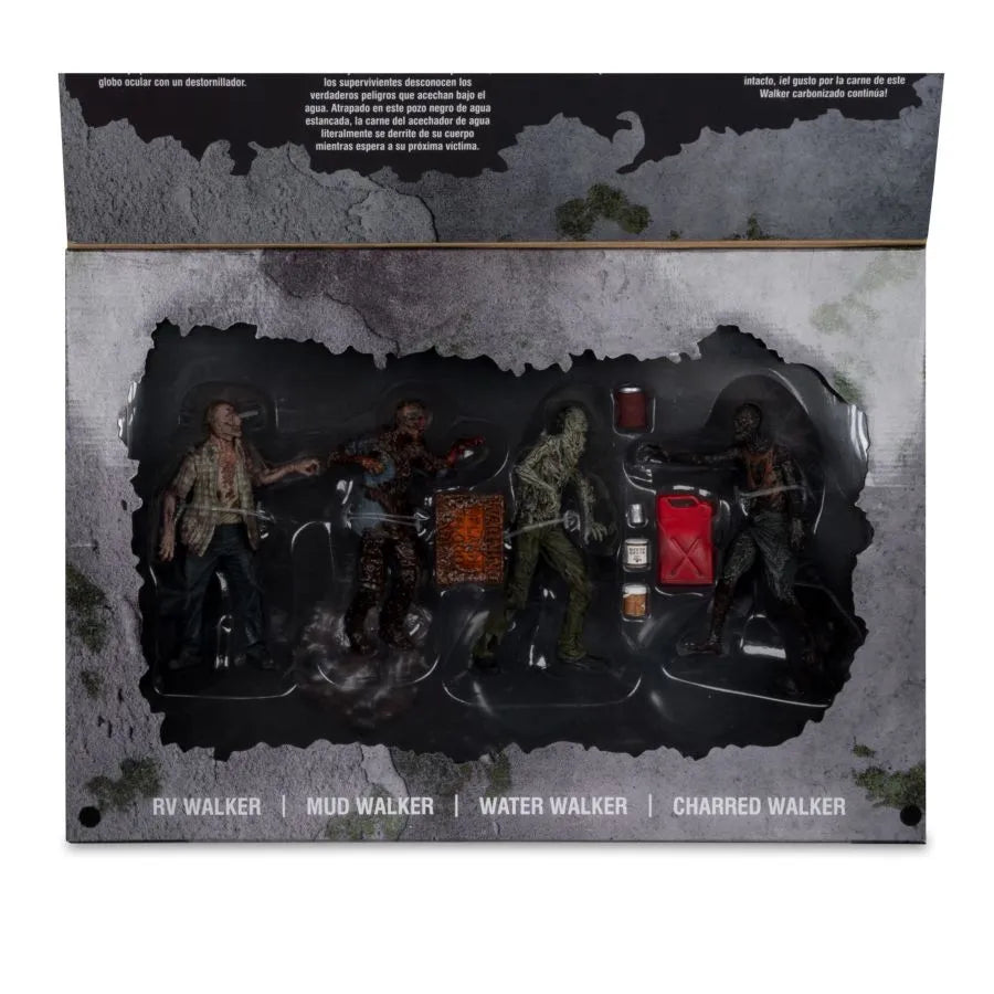 MCF14339 The Walking Dead - Walkers Figure Set 4-Pack - McFarlane Toys - Titan Pop Culture