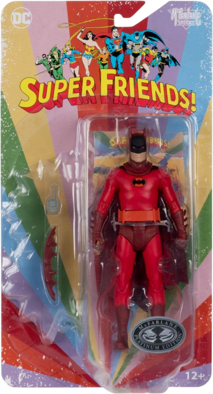 DC - Super Friends Batman (Universe of Evil) 6" Retro Figure [Chase Version]