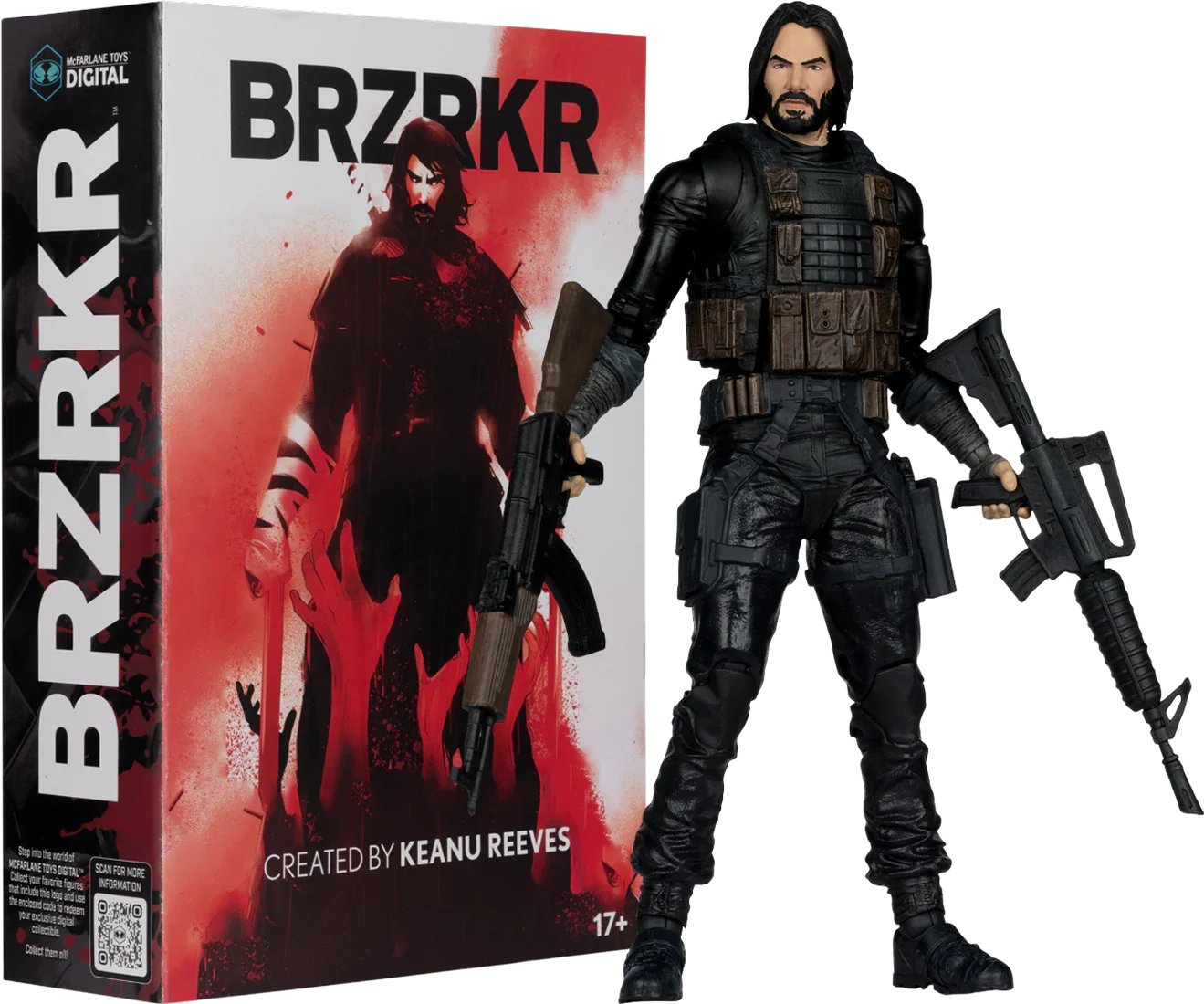 Brzrkr - B (Mcfarlane Digital) 7" Figure