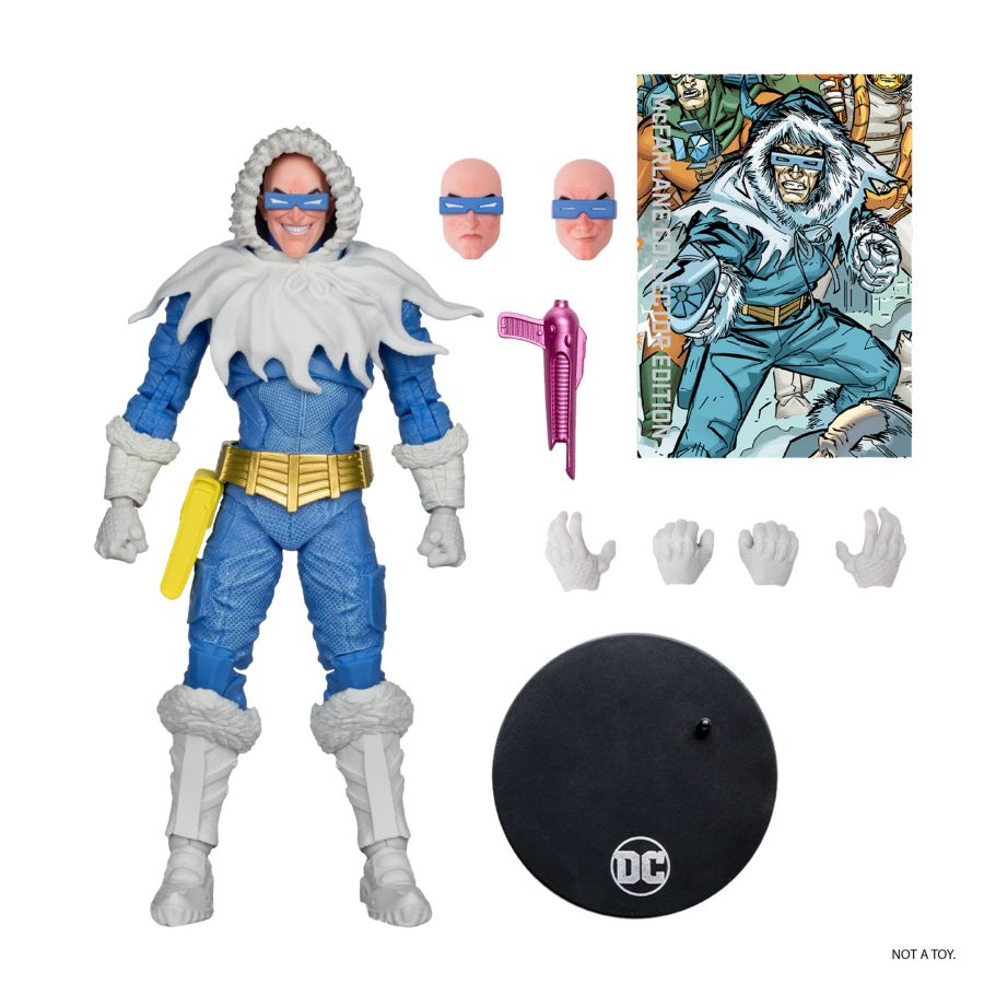 MCF17156 DC Comics - Captain Cold #30 Mcfarlane Collector Edition 7" Figure - McFarlane Toys - Titan Pop Culture