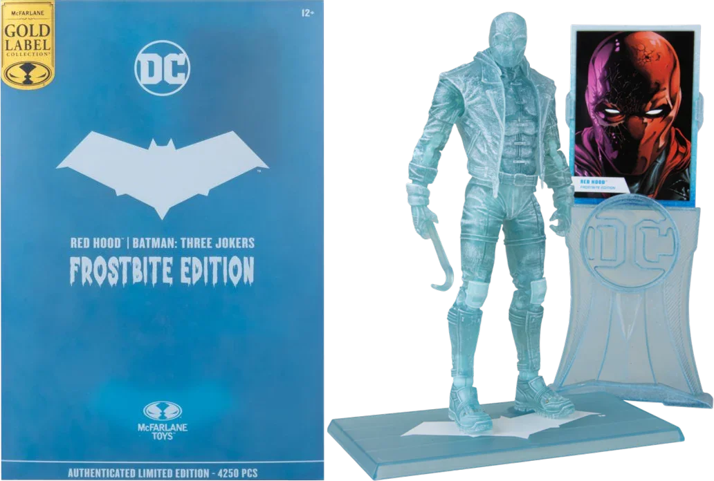 DC Multiverse - Red Hood (Three Jokers) Frostbite Edition Gold Label 7" Figure
