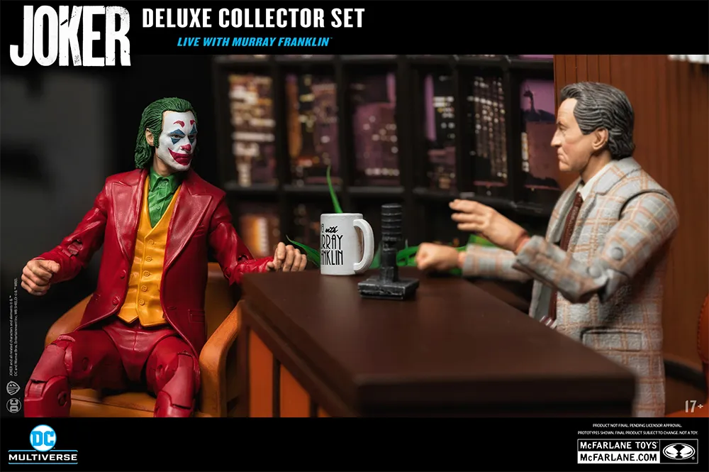 MCF17333 The Joker - Live with Murray Franklin 7" Deluxe Figure - McFarlane Toys - Titan Pop Culture