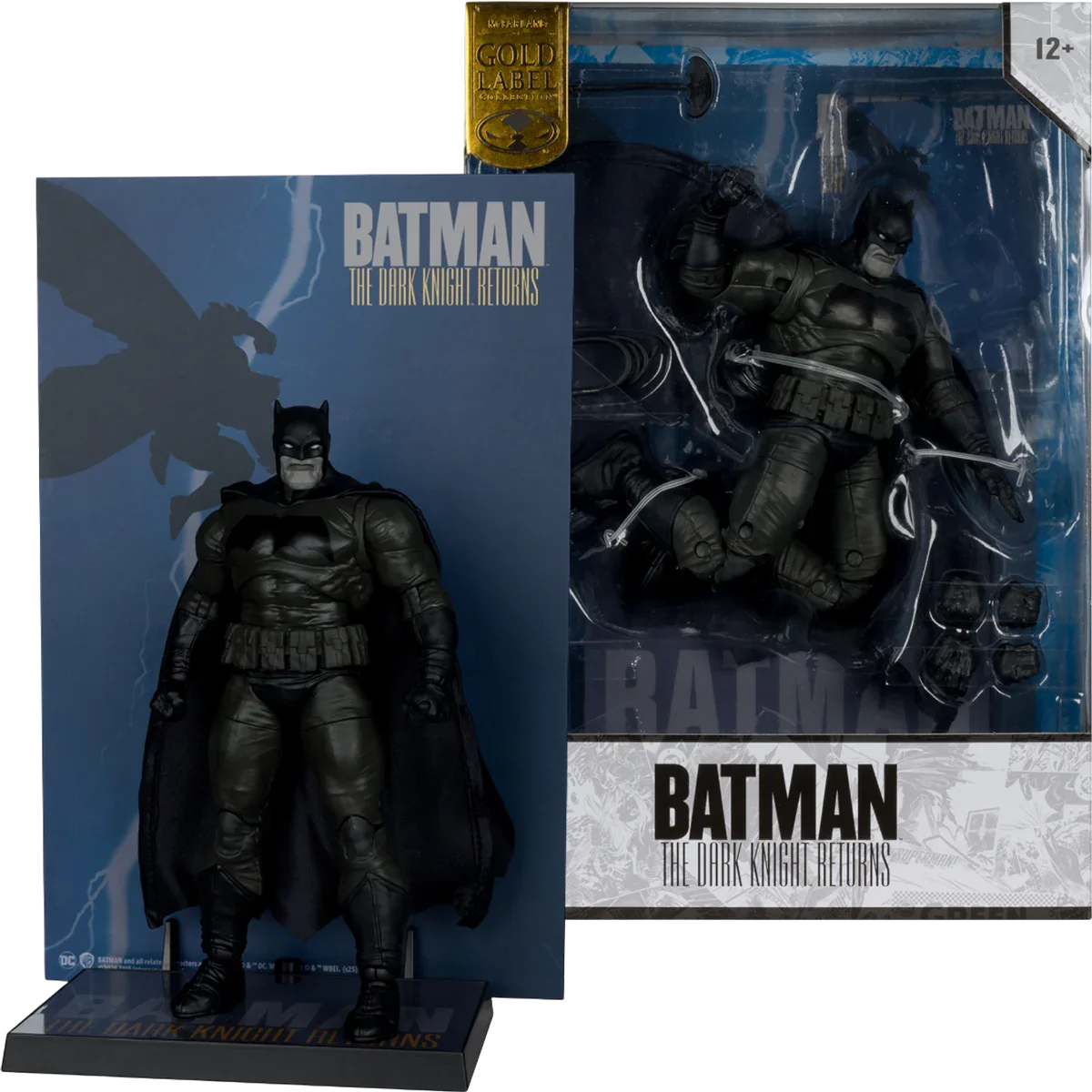 DC Multiverse - Cover Recreations Batman (The Dark Knight Returns) Gold Label 7" Figure