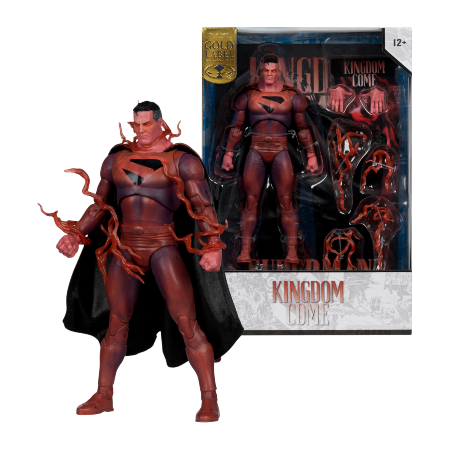 DC Multiverse - Superman Cover Recreations (Kingdom Come) (Gold Label) 7" Figure