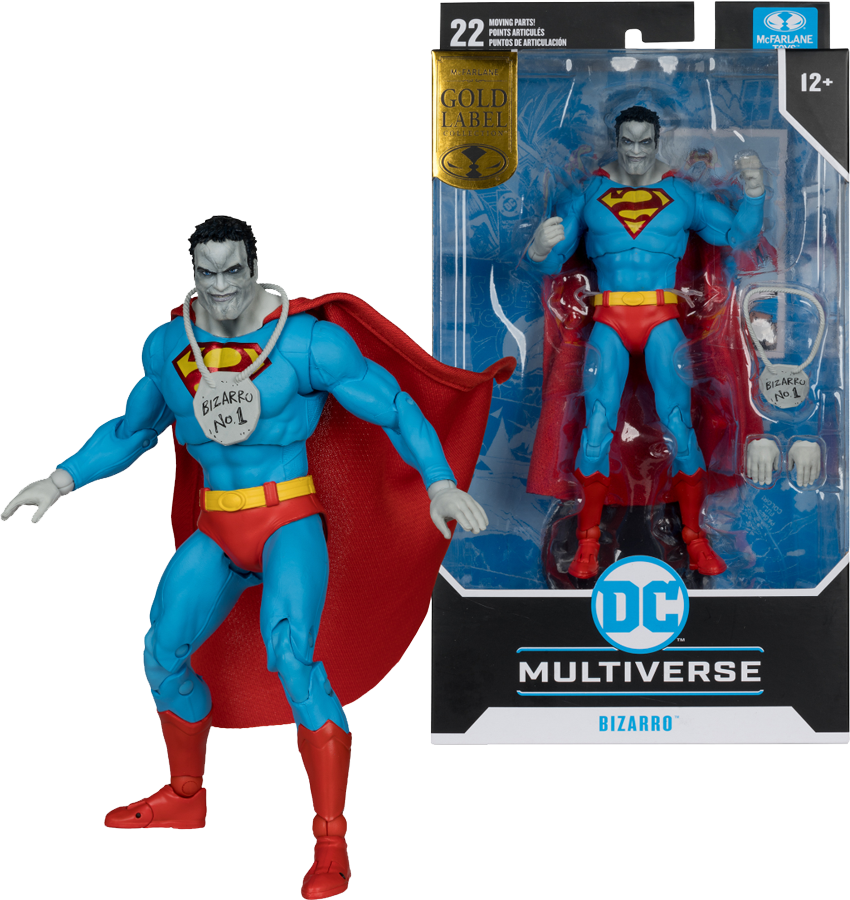 DC Multiverse - Bizzaro Classic (Chase Version) 7" Figure