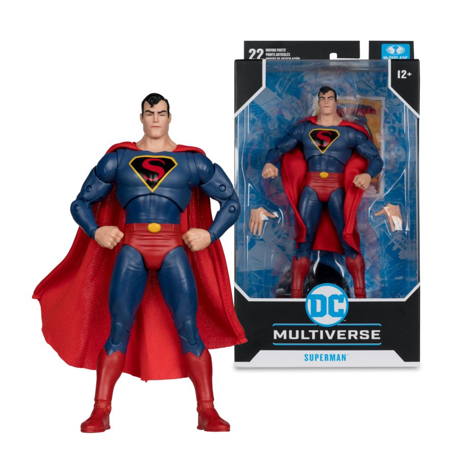 MCF17367 DC Multiverse - Superman (Classic Animation 1940) 7" Figure - McFarlane Toys - Titan Pop Culture