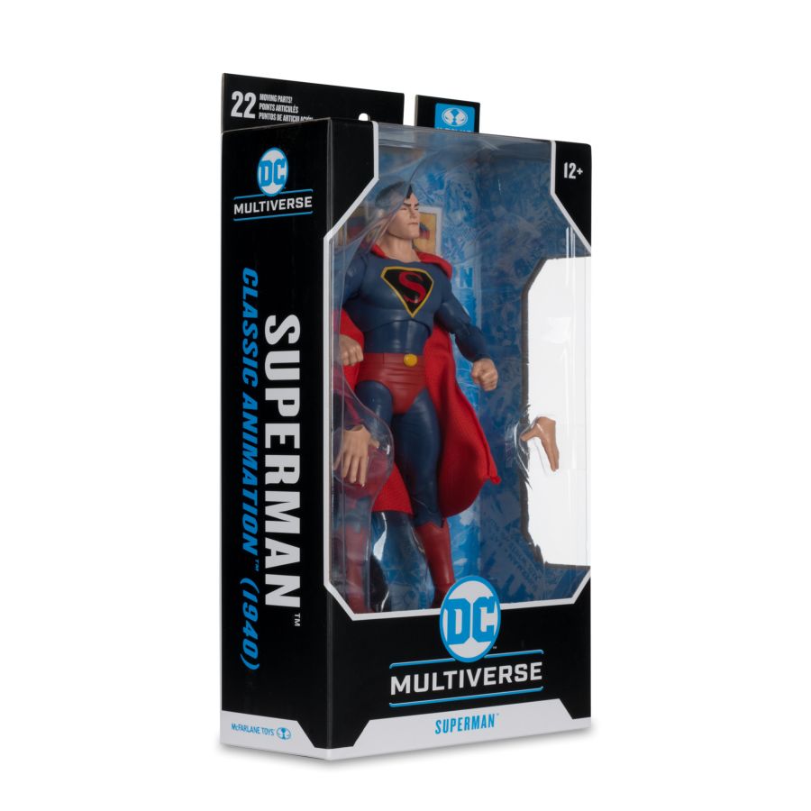 MCF17367 DC Multiverse - Superman (Classic Animation 1940) 7" Figure - McFarlane Toys - Titan Pop Culture